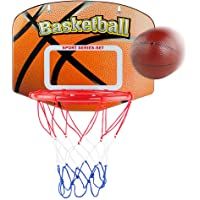 Los mejores  - Canasta de Baloncesto Infantil Portátiles Juguetes Bebe Juegos de Aire Libre y de Interior para Bebés Juego de Aro de…